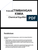 Kesetimbangan Kimia - 1