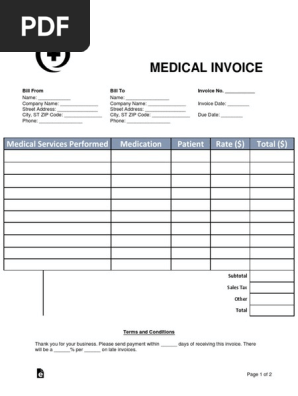 medical-invoice-template