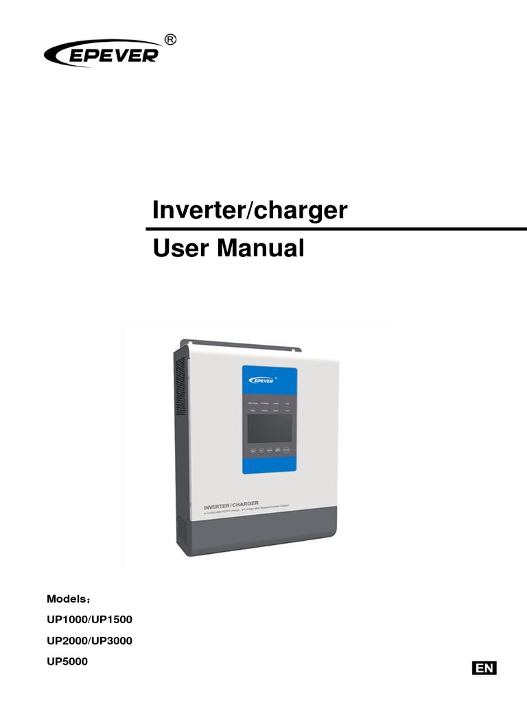 UPower Manual en V2.0 PDF Power Inverter Battery Charger