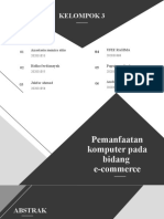 Kelompok 3 Pemanfaatan Komputer Pada Bidang E-Commerce (1) .PPTX (Read-Only)