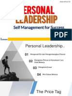 UPSELL #4 Personal Leadership - Self Management