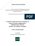 Evaluación Iniciativa Empresarias Estudiantes FP