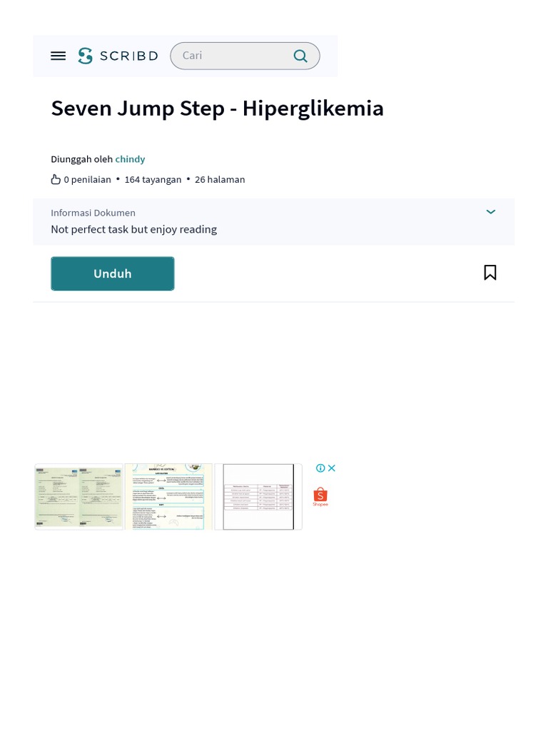 Seven Jump Step - Hiperglikemia - PDF | PDF | Sains & Matematika | Gaya ...