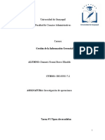 Modelo Deterministico