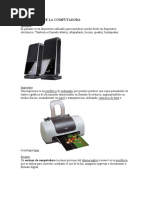 Partes de Hardware y Software en Computadoras | PDF | Periférico ...
