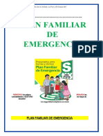 Plan Familiar de Emergencia .