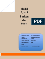 Modul Ajar 2 Barisan Deret Kelas X SMK