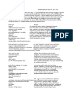 Pol Sci 101 Midterm Review Sheet FS 2019-2020