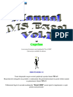 Manual Microsoft Excel