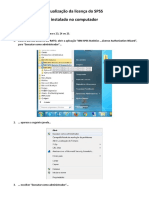 Manual de Atualizacao Da Licenca Do SPSS