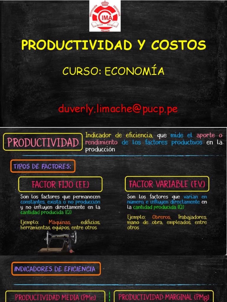 Produccion y Productividad PDF