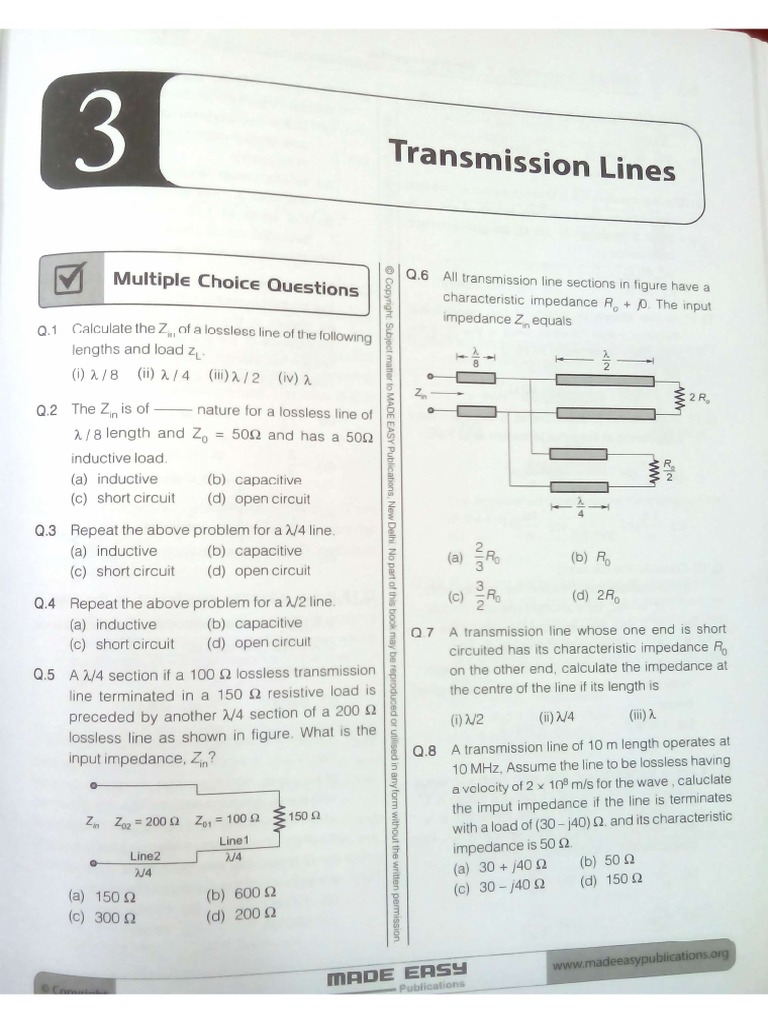 Transmission Lines PDF
