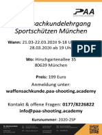 Waffensachkunde Sportschuetze Muenchen - 2020 2SP