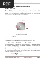 Jimma University, JIT, Civil Engineering Department Chapter 4: Analysis of Plane Stress and Strain