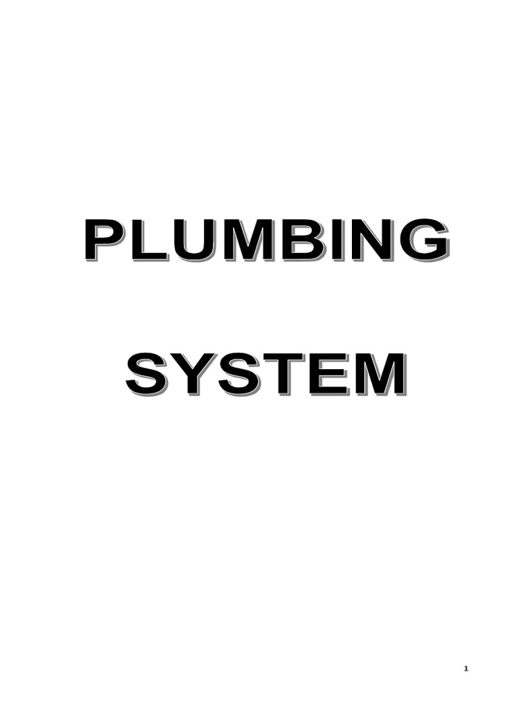 Building Utilities Introduction PDF Plumbing Storm Drain