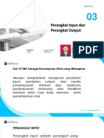 Modul 3 - Perangkat Input Dan Perangkat Output