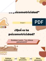 La Psicomotricidad y El Aprendizaje