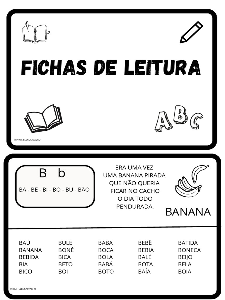 9 - Fichas de Leitura | PDF