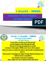 Week 2 IWRBS CategoriesOfRel
