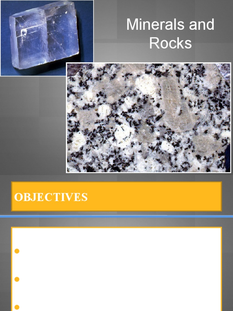 MINERALS | PDF | Minerals | Spectroscopy