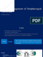 Surgical Management of Oropharyngeal Carcinoma