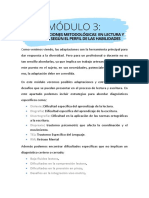 Modulo 3 de Adaptaciones Curriculares