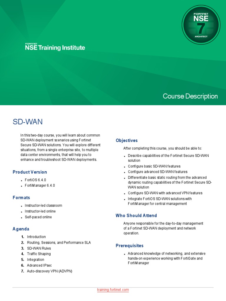 Sd Wan Pdf Information Technology Computing