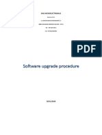 Software Upgrade Procedure