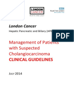 Cholangiocarcinoma Treatment Local Guidelines