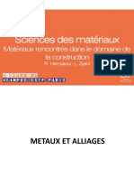 Chapitre 4 - Mat ®riaux Rencontr ®s Dans Le Domaine de La Construction