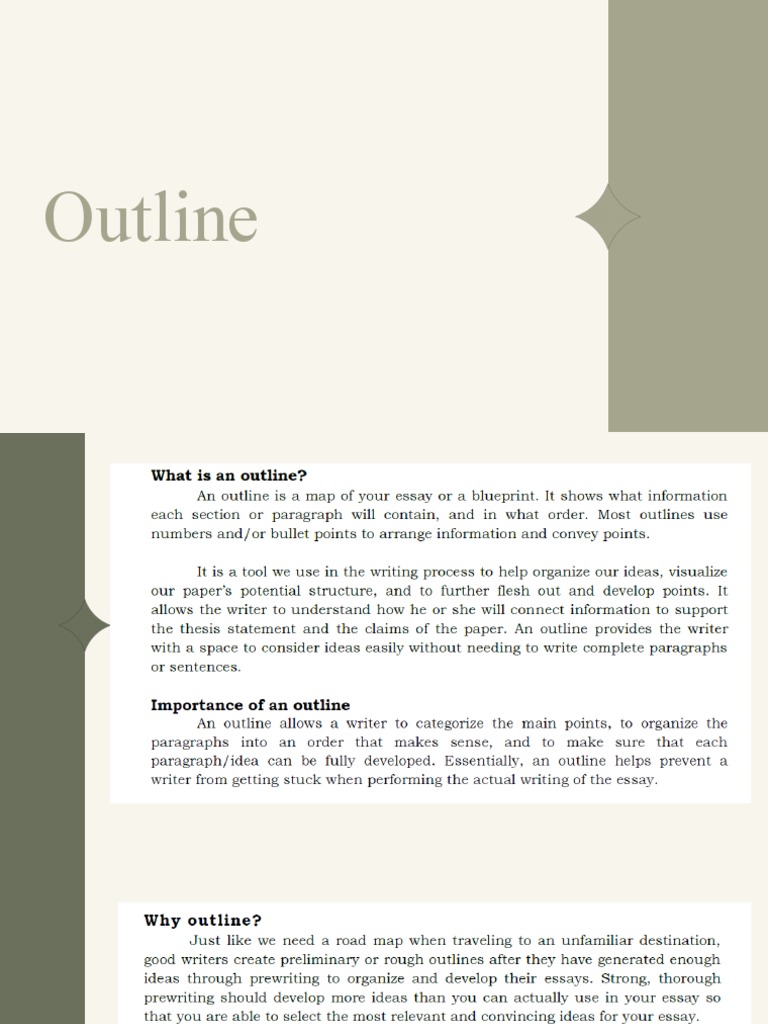 Outline 1 | PDF