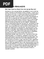 Sample Survey Questionaire (Tagalog) | PDF