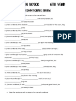 Conditionals Review