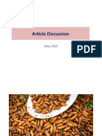 Article Discussion Edible Insect Businesses Growing May 2023