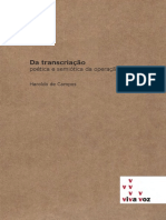 CAMPOS Da Transcriação