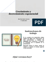 Crecimiento y Decrecimiento Exponencial