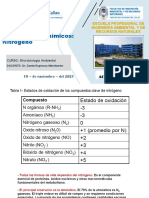 CLASE 11 Ciclos Nitrogeno