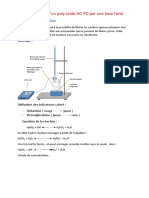 TP N°2: Dosage D'un Poly Acide HO PO Par Une Base Forte: Polyacide