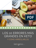 Errores Comunes Dieta Keto