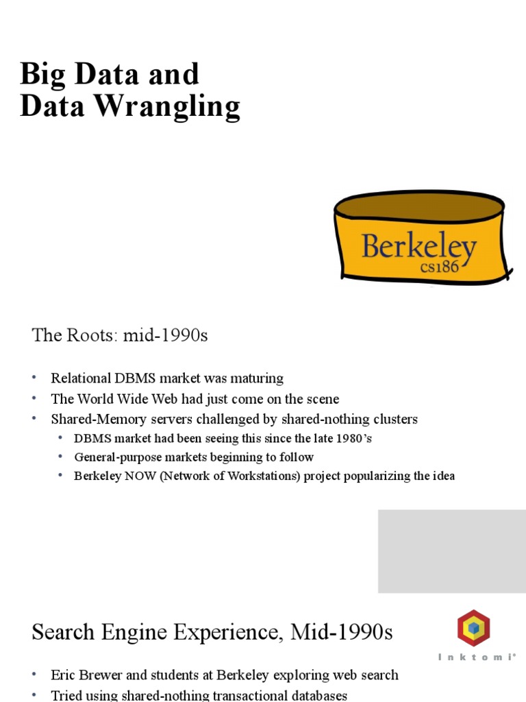 Data Wrangling in Big Data Systems | PDF | Apache Spark | Big Data