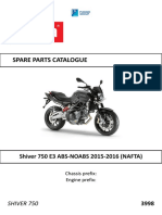 Spare Parts Catalogue: Shiver 750 E3 ABS-NOABS 2015-2016 (NAFTA)