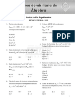 Ejercicios Algebra 3