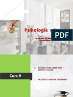 Psihologia Educatiei, Curs 7, SPU, Procese Cognitive Senzoriale