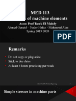 MED 113 sp1920 TUT 2 Simple Stress