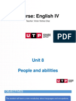 English IV - Unit 08 S03