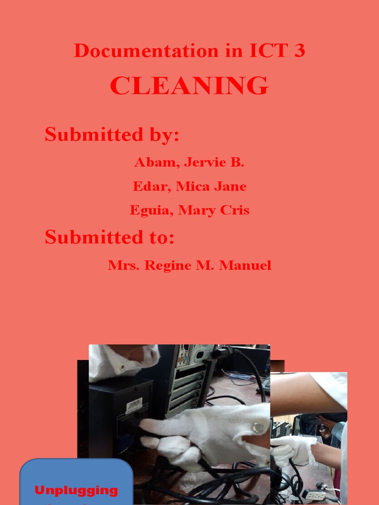 Documentation in ICT 3 CLEANING PDF