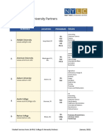 Student Services Form.16 NYLC College University Partners