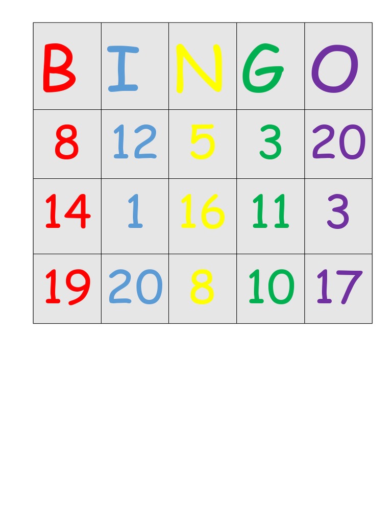 Bingo | PDF