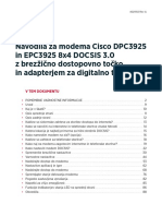 Navodila Za Modema Cisco Epc3925 in Epc3825 8x4 Docsis 3 0