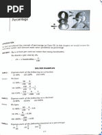 Chapter 9 Percentage